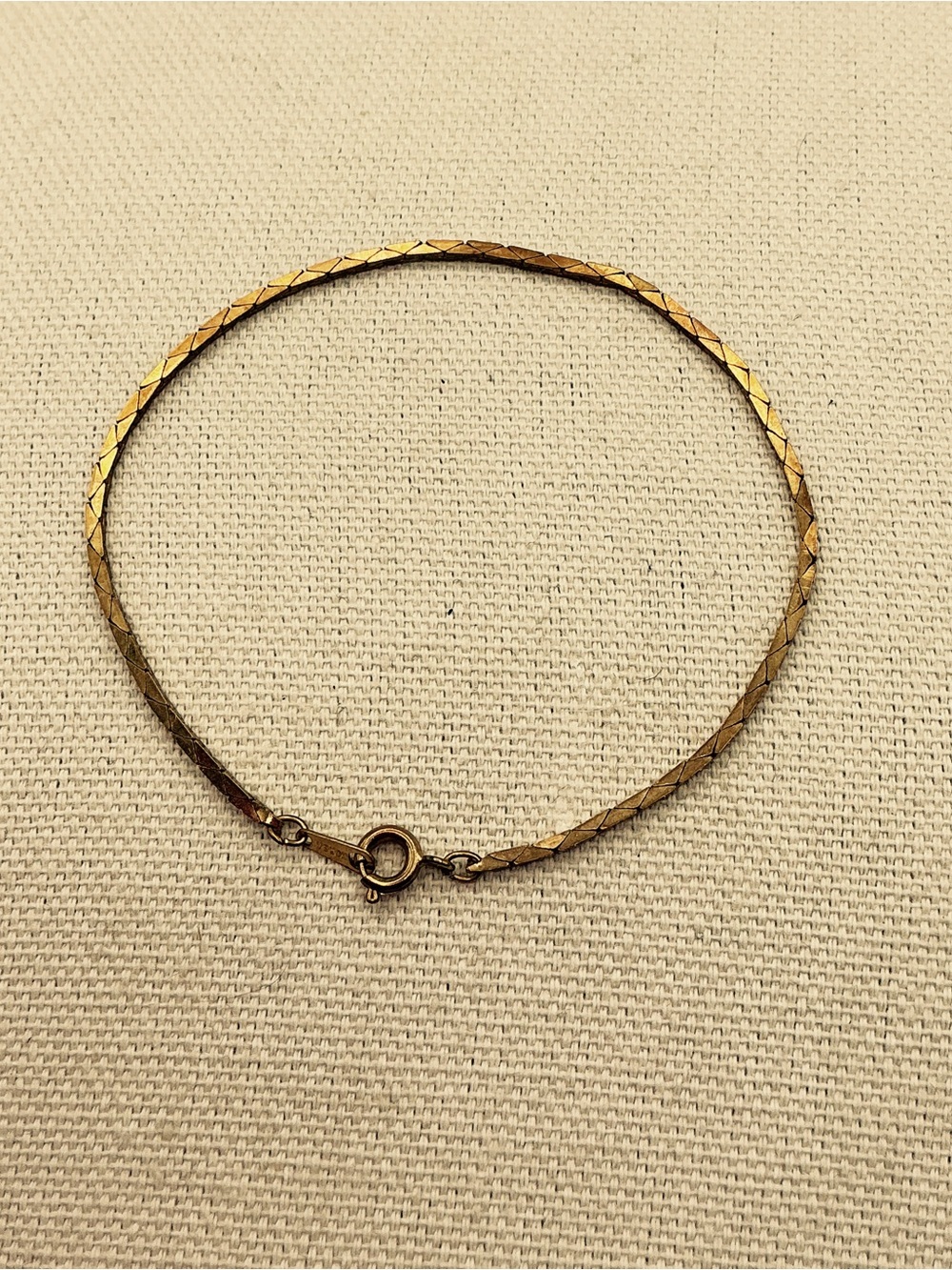 Gold Tone Y2K Vintage Bracelet - Korea